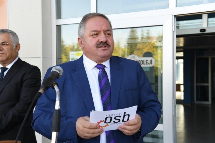 Başkan Tahir Nursaçan, Özel Kayseri OSB Teknik Koleji’ni Ziyaret Etti