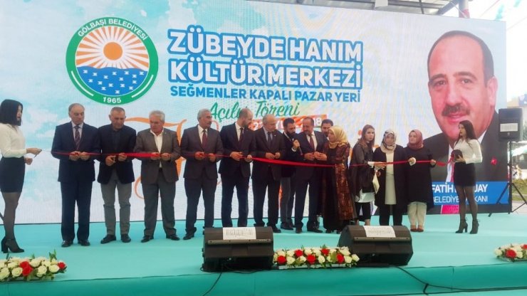 Göybaşı’nda Zübeyde Hanım Kültür Merkezi’ne görkemli açılış
