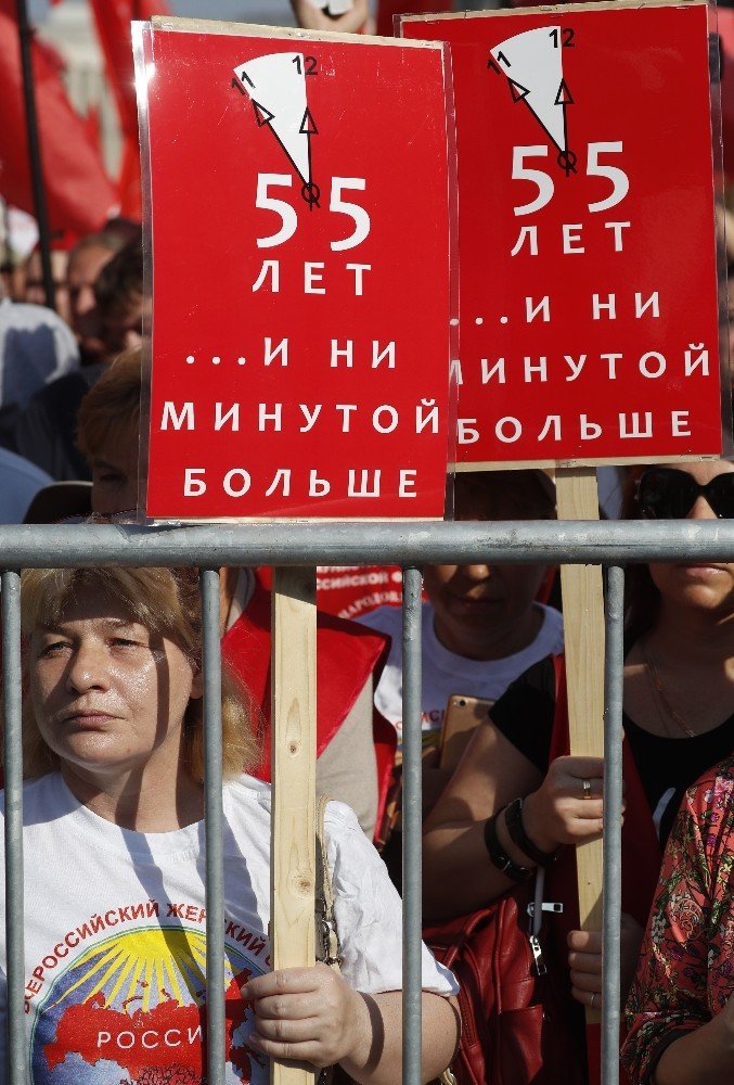 Rusya’da hükümet karşıtı protesto