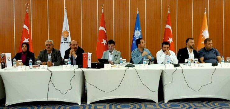 AK Parti Van İl Başkanlığı Stratejik Eylem Planı hazırlandı