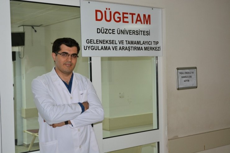 Düzce Üniversitesi geleneksel ve tamamlayıcı tıp polikliniği hasta kabulüne başladı