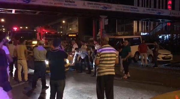 İzmir'de zincirleme kaza