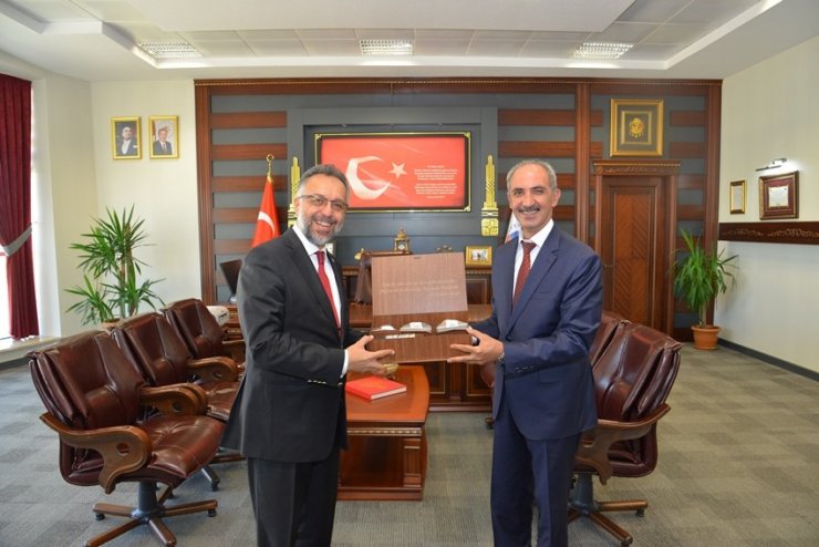 KAEÜ’ Rektörü Vatan Karakaya’ya YÖK Başkan Vekili Kapıcıoğlu’ndan ziyaret