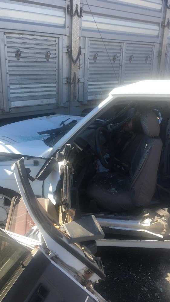 Kayseri’de trafik kazası: 1 ölü, 5 yaralı