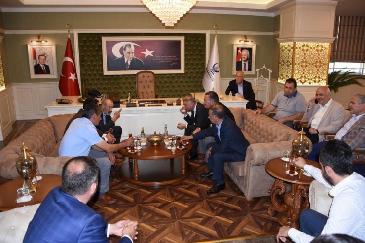 MHP’li Yıldırım’dan Başkan Ertürk’e ziyaret