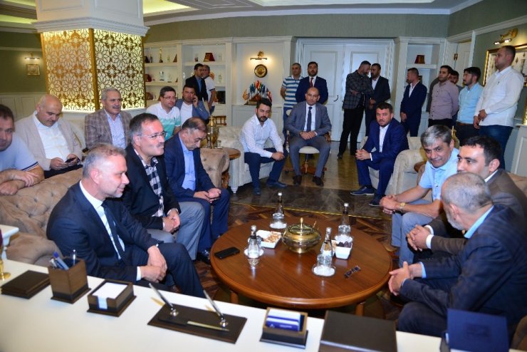 MHP’li Yıldırım’dan Başkan Ertürk’e ziyaret