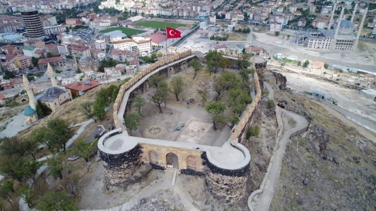 Nevşehir Kalesinde yapılan bilimsel kazı çalışması tamamlandı