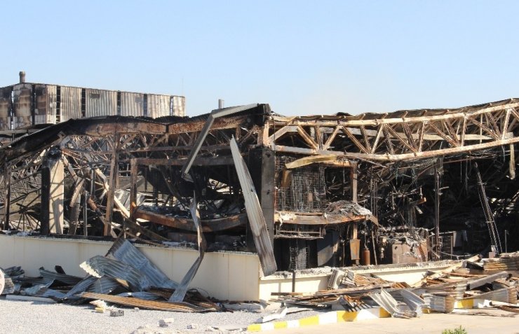 Ortaklar OSB’deki fabrika yangınıyla ilgili inceleme başlatıldı