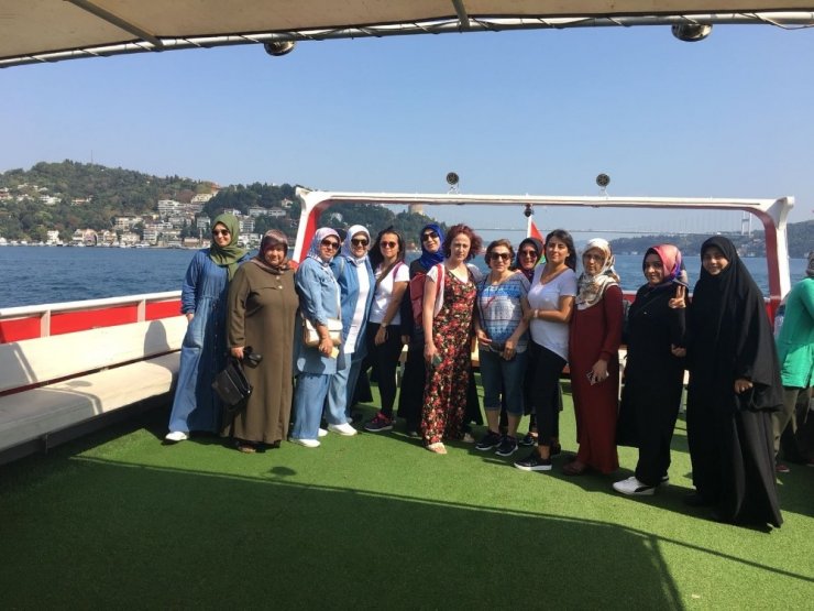 Kartepeli kadınlar İstanbul turunda