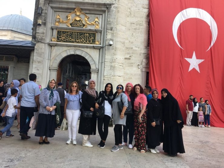 Kartepeli kadınlar İstanbul turunda