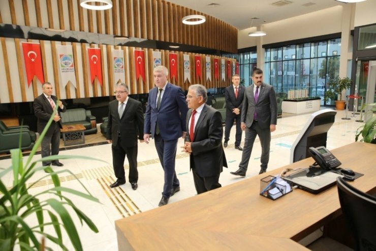MHP İl Başkanı Serkan Tok’dan Büyükkılıç’a ziyaret