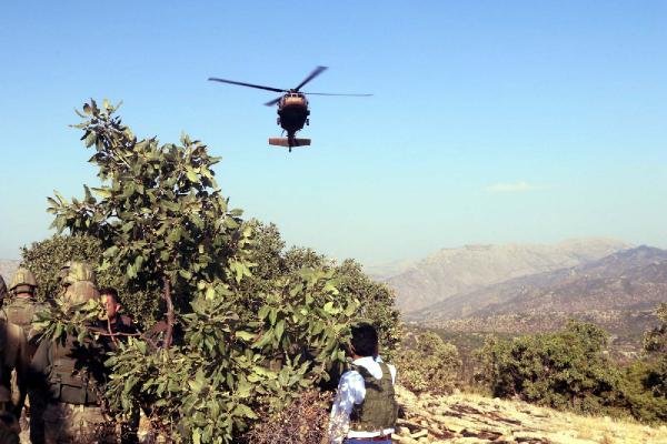 Komandolar, Herekol Dağı'nı teröristlerden temizledi