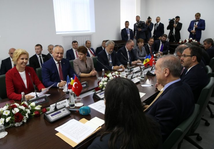 Cumhurbaşkanı Erdoğan, Gagavuzya Başkanı Vlah’la görüştü