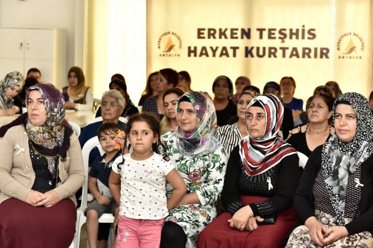 Zeytinköy’de meme kanseri bilgilendirme toplantısı