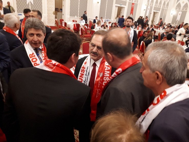 Samsun Büyükşehir Belediye Başkanı Şahin hemşehrileriyle buluştu