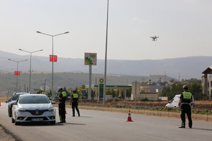 Tunceli’de polislerden "Dronlu" uygulama