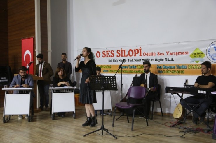 Silopi’de ’O Ses Silopi Yarışması’ düzenlendi