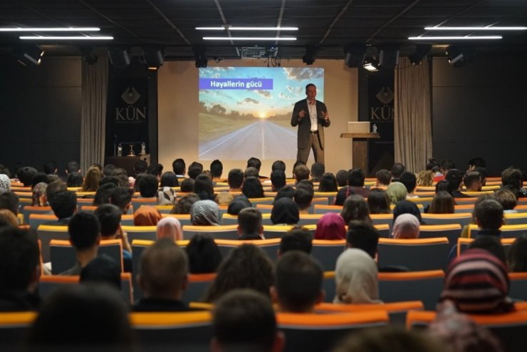 Kapadokya Üniversitesinde ‘Hayallere Ulaşma’ söyleşisi gerçekleştirildi