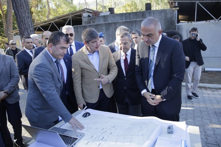 Kültür ve Turizm Bakanı Ersoy, ASAT tesislerini inceledi