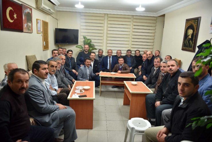 Başkan Arslan, Din Görevlileri Derneği’ni ziyaret etti