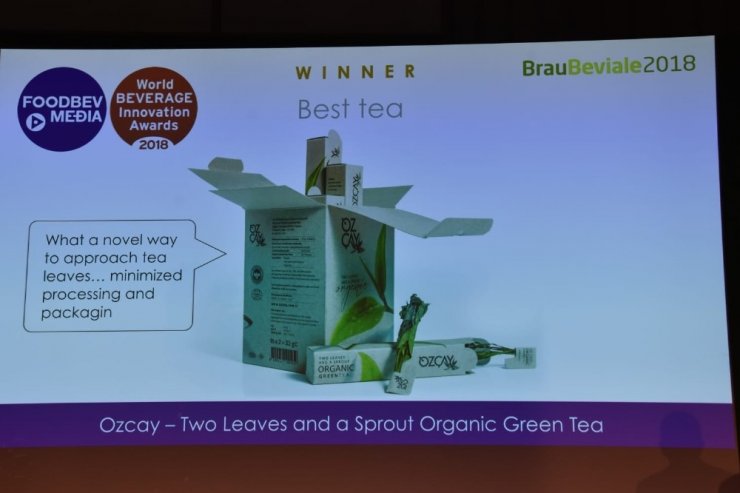 2,5 yapraklı organik yeşil çay dünya inovasyon birincisi oldu