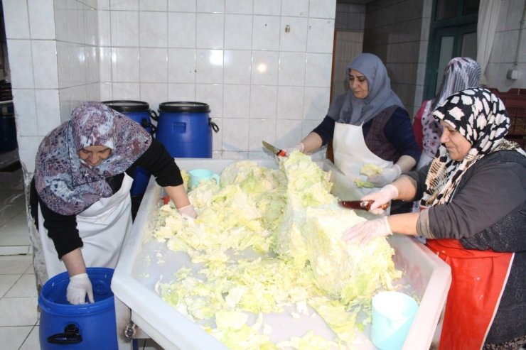Ağrılı kadınlar günde 1,5 ton turşu üretiyor