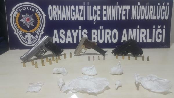 Bursa'da uyuşturucu operasyonu: 10 gözaltı