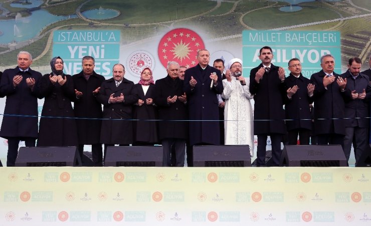 Cumhurbaşkanı Erdoğan: “Çevrecilik adına yakıp yıkanlar, millet bahçelerine baksınlar”