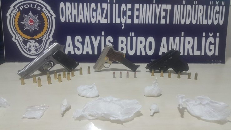 Bursa’da uyuşturucu operasyonu: 7 gözaltı