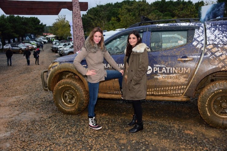 Turkcell Platinum Offroad Challenge ünlülerin akınına uğradı