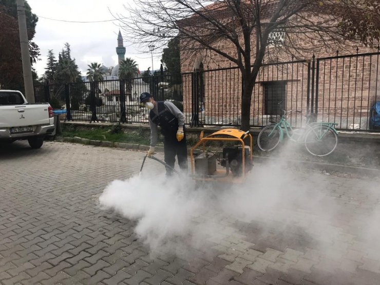 Bursa’da haşereyle kış mücadelesi