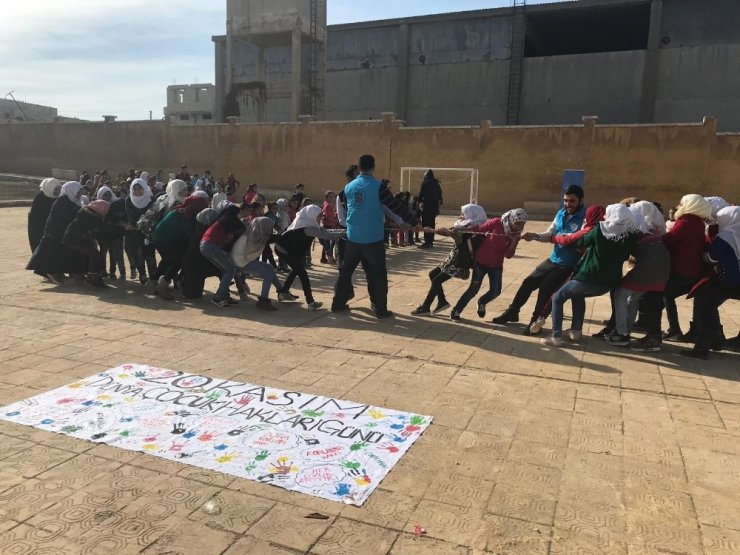 Kilis Gençlik Merkezi tarafından Suriye’de etkinlik