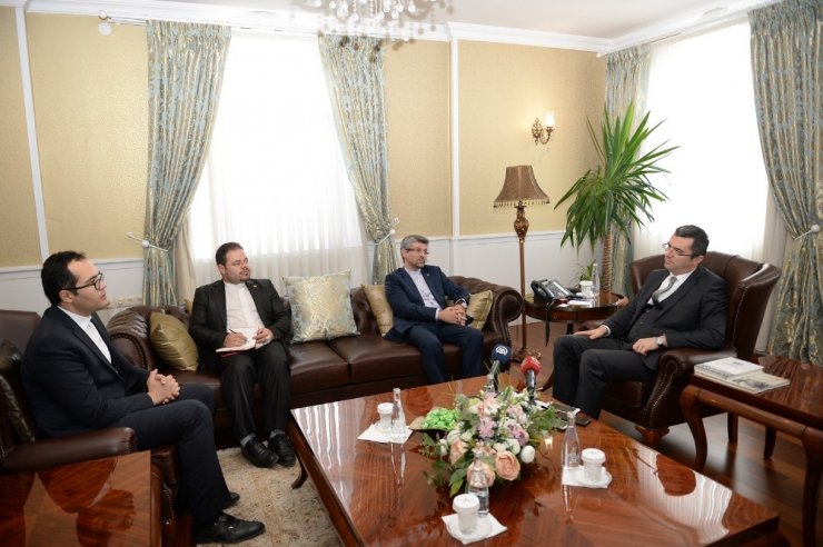 İran İslam Cumhuriyeti Başkonsolosu Dr. Sajad Soltanzadeh Erzurum Valisi Okay Memiş’i ziyaret etti