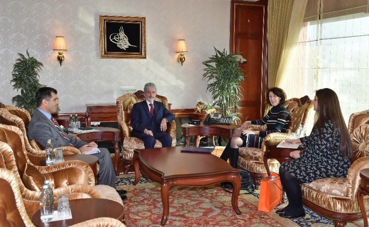 Büyükelçilerden Başkan Tuna’ya ziyaret