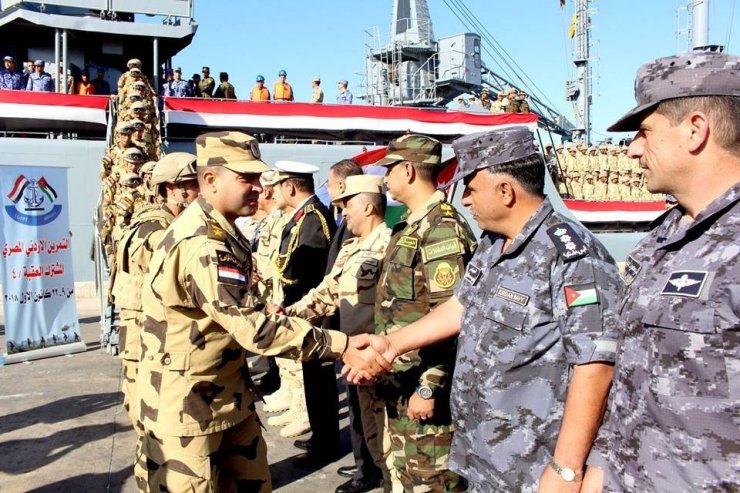 Mısır ve Ürdün ortak tatbikatı başladı