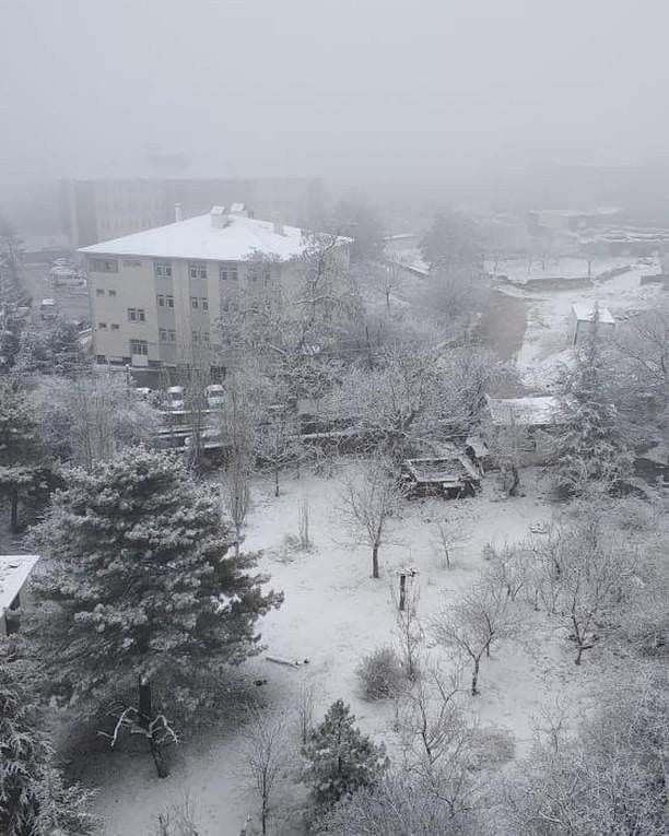 Kırşehir’de kar yağışının ilçe merkezli olması bekleniyor