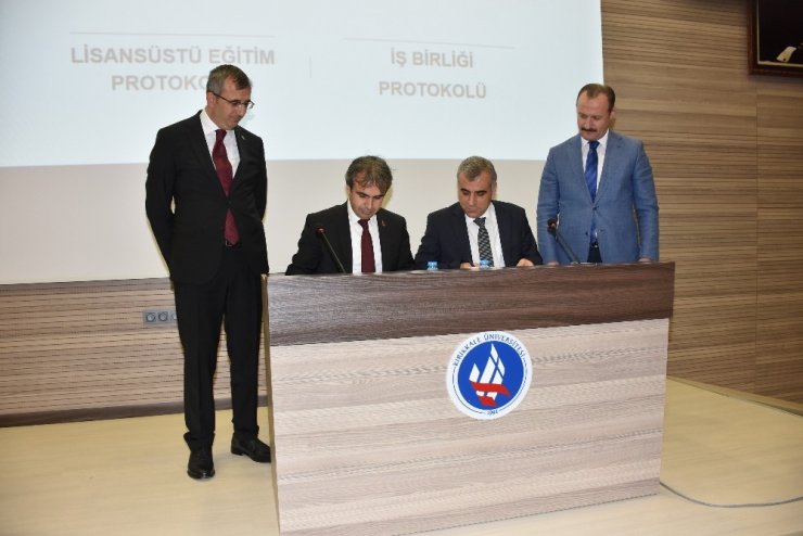 Kırıkkale’de lisansüstü eğitim protokolleri imzalandı