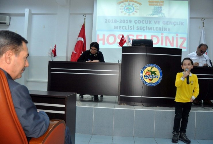 Kdz. Ereğli’de Çocuk ve Gençlik Meclisi seçimleri yapıldı