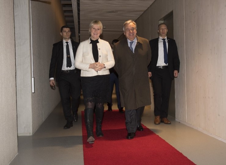 BM Genel Sekreteri Guterres, Yemen için İsveç’te