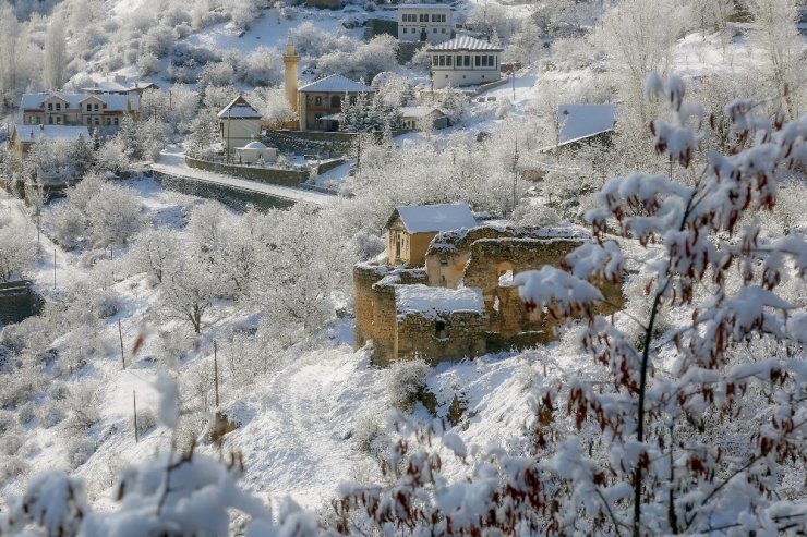 Süleymaniye’de kış güzelliği