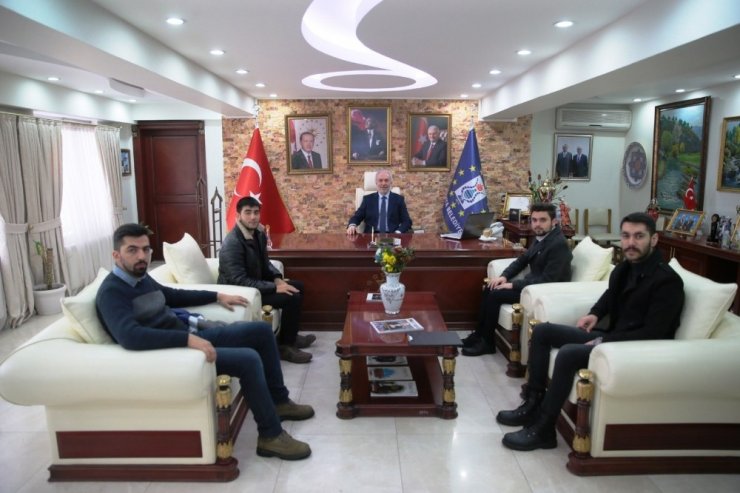 DPÜ Yapay Zeka Topluluğundan Başkan Saraçoğlu’na ziyaret