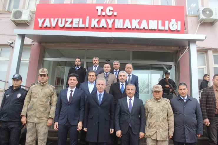 Gaziantep Valisi Davut Gül, Yavuzeli ilçesini ziyaret etti