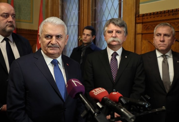TBMM Başkanı Yıldırım: "Macaristan’ın hassasiyeti bizim hassasiyetimiz"