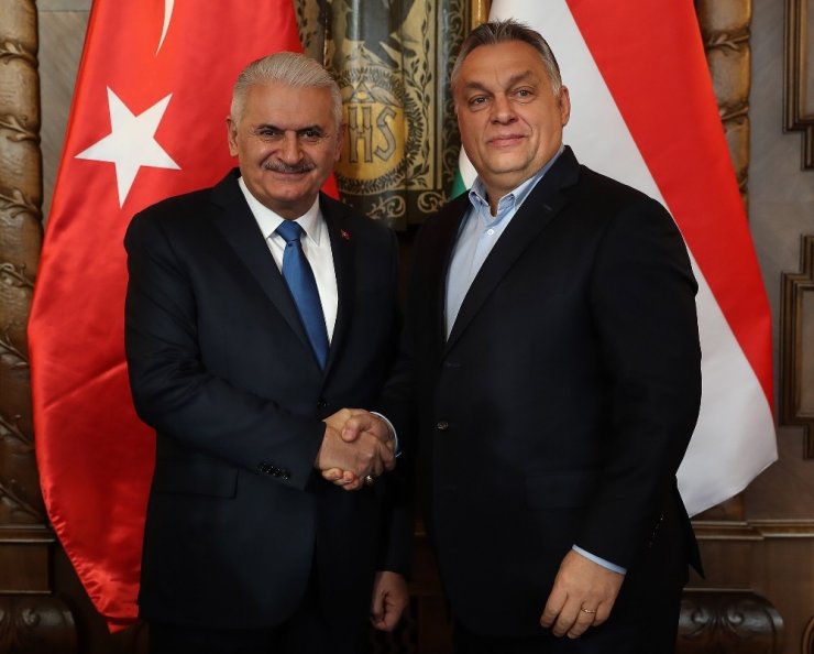 TBMM Başkanı Yıldırım, Macaristan Başbakanı Orban ile görüştü