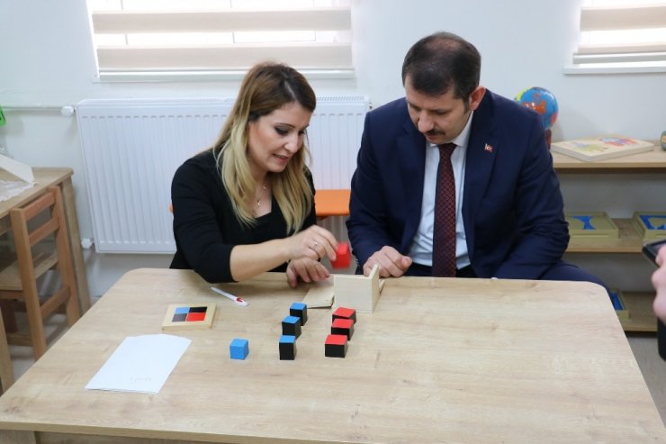 Sivas’ta ’Montessori Eğitim’ sınıfı açıldı