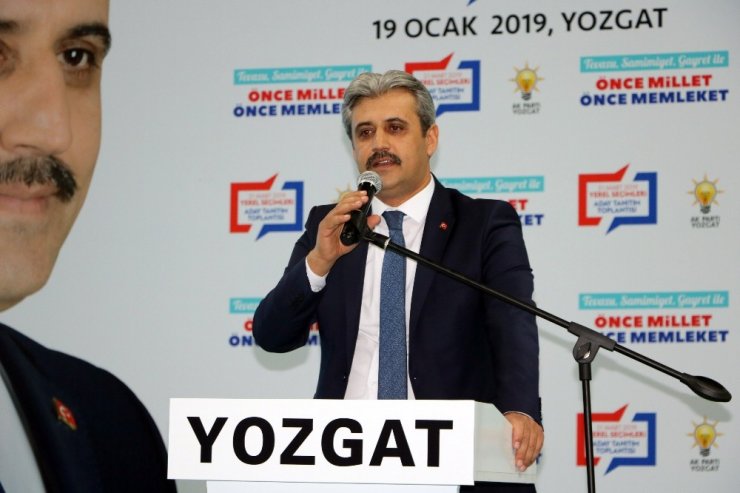 AK Parti Yozgat aday tanıtım toplantısı yapıldı