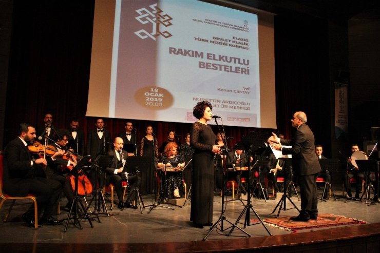Elazığ’da Devlet Klasik Türk Müziği Korosu 2019’un ilk konserini verdi