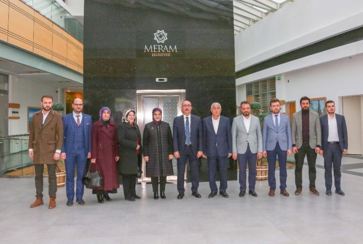 Mustafa Kavuş ve Mustafa Dolular Başkan Toru’yu ziyaret etti