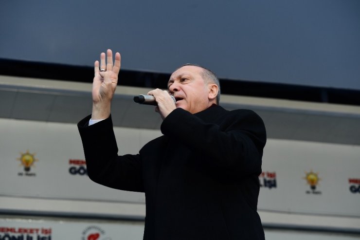 Cumhurbaşkanı Erdoğan: “Ataşehir’de çalışkan, tecrübeli, projeleri olan Başkanımızı aday yaptık”
