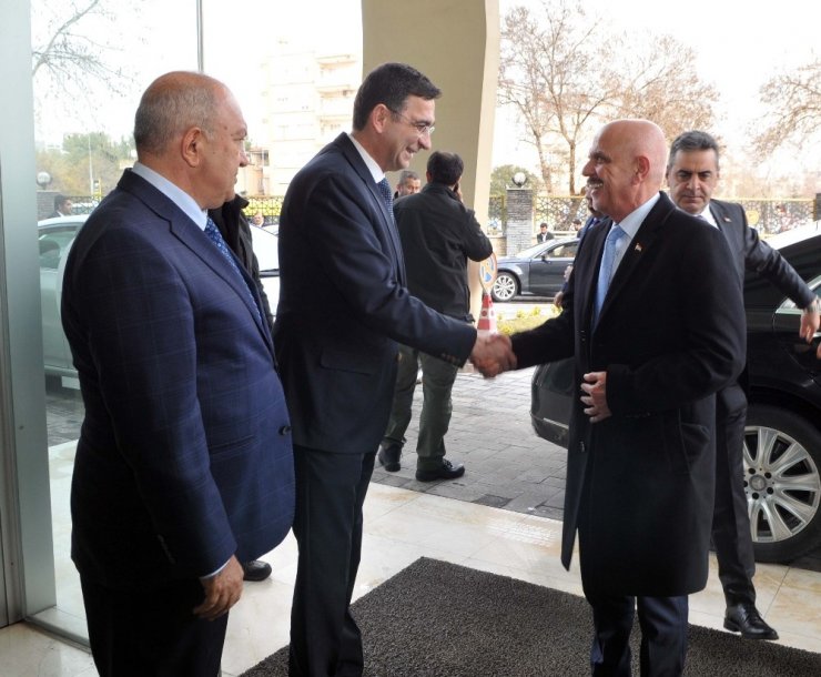 Irak Büyükelçisi Al-Khateeb ve beraberindeki heyet GSO’da sanayicilerle buluştu